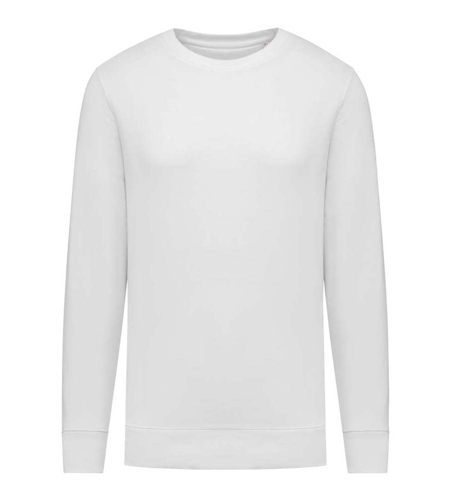 Unisex Crew Neck Sweatshirt | WHITE
